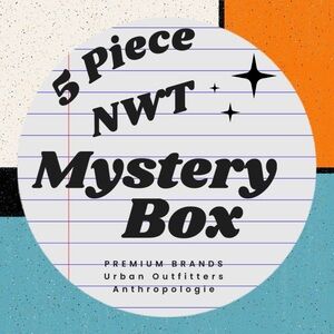 5 Piece New With Tags Mystery Box Anthropologie Urban Outfitters J Crew Madewell